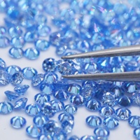 Goldstones Loose Moissanite 0.001-0.09CT Couleur Melee Moissanite Rouge Jaune Rose Vert Bleu Moissanite