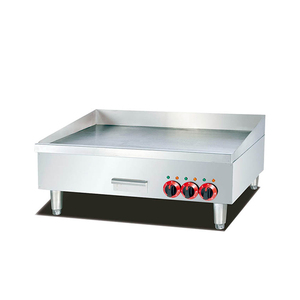 Plancha Eléctrica para Calamar, Equipo de Cocina de Alta Rotación, Plancha Eléctrica Comercial para Filetes, Hamburguesas y Calamar - Product Image 1