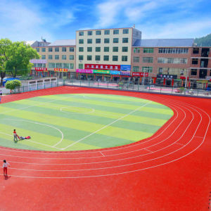 Suelo deportivo Atlético sintético impermeable de pista de atletismo compuesto de lugar fundido del fabricante INOLP - Product Image 1