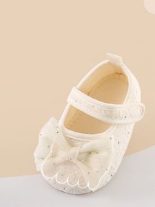 Zapatos <span class=keywords><strong>para</strong></span> niñas, primavera y verano, zapatos de princesa <span class=keywords><strong>con</strong></span> lazo de encaje <span class=keywords><strong>para</strong></span> <span class=keywords><strong>bebés</strong></span> recién nacidos, zapatos infantiles antideslizantes de fondo suave <span class=keywords><strong>para</strong></span> interiores - Product Image 6
