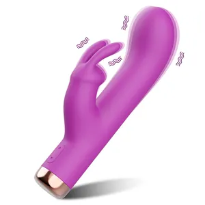 Fabricant de jouets sexuels fournisseur vente en gros gode g-spot clitoridien lapin vibrateur produits pour adultes femme jouets sexuels pour le plaisir