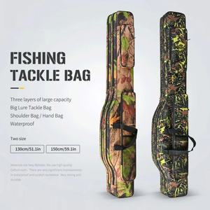 1.3m/1.5m 2-layer Foldable Large Belly Sea <b>Fishing</b> Bag Double Shoulder <b>Fishing</b> <b>Rod</b> Bag Outdoor Storage Tool Kit for <b>Fishing</b> - Product Image 4