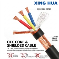 Cable de Alarma de Seguridad de 6 Núcleos Blindado de 0.22mm, Cable RVVP