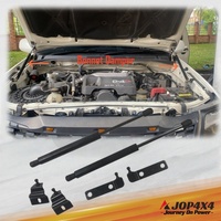 Kit de Amortiguadores para Capó Delantero JOP4X4 para Mitsubishi Pajero Sport/Montero Sport 2021-2026, Amortiguador de Gas de Acero y Acero Inoxidable, Color Negro