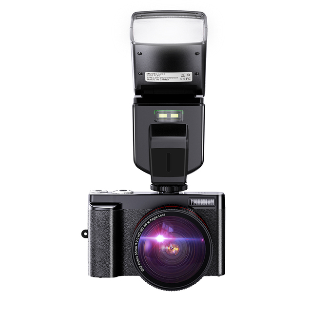 Compact Digital Mirrorless Camera for Kids for Young Photographers & Selfie Photography