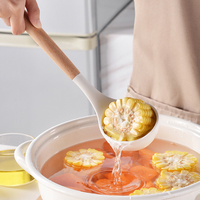 Ensemble d'ustensiles de cuisine 19-en-1 en silicone avec cuillère et outils de cuisson, avec seau de rangement organisateur
