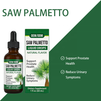 Complément Liquide de Palmier Nain Marque Blanche - OEM/ODM pour le Soutien de la Prostate et le Soulagement des Symptômes Urinaires, Gouttes Aromatisées Naturelles 60 ml