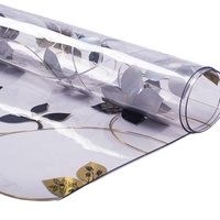 Nappe en PVC Imprimée Durable, Protection de Table Imperméable pour Usage Quotidien
