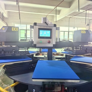 <span class=keywords><strong>Presse</strong></span> à Chaud Automatique 24/16 Stations à Rotation par Sublimation pour T-shirts et Tissus 40*60 avec Barrière de Protection Laser - Product Image 1