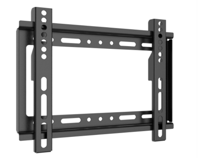 14''-43'' High Quality Adjustable Fixed Indoor Wall Mount Steel TV Bracket OEM Chinese Factory Supply TV Stands Hold 25kg/55lbs