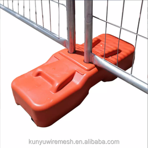 निर्माण स्थल सुरक्षा पोर्टेबल भीड़ नियंत्रण के लिए भारी शुल्क इस्पात बाड़ - Product Image 5