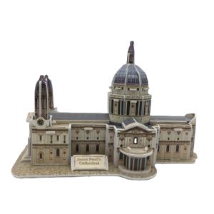 London UK <span class=keywords><strong>3D</strong></span> St Paul's Cathedral <span class=keywords><strong>Puzzle</strong></span>-Kit de <span class=keywords><strong>puzzle</strong></span> détaillé et fidèle à la vie pour les enfants - Product Image 1