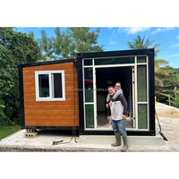 Maisons conteneurs extensibles Maison extensible à cadre de 40 pieds Maison confortable Maison modulaire Maisons préfabriquées
