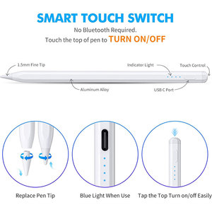 Penna tattile capacitiva con tavoletta personalizzata penna digitale universale di seconda generazione <span class=keywords><strong>per</strong></span> <span class=keywords><strong>Ipad</strong></span> <span class=keywords><strong>Pro</strong></span> 2 1 Android - Product Image 6