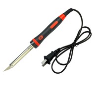 Couteau à découper électrique à chauffage externe, fer à souder 220V 60W, prise EU, poignée en caoutchouc, pointe pointue multi-usage