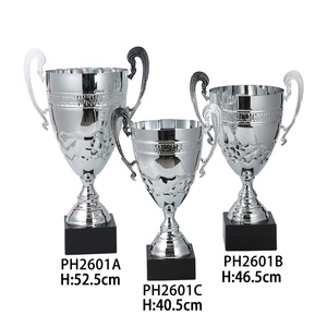 Offre Spéciale – Grand Trophée Doré en Métal, Coupe Personnalisée pour Vainqueurs, Médailles Sportives, Souvenir, Trophée de Football – Vente en Gros - Product Image 2
