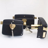 Chine Fabricant Laiton cylindre jante serrure de porte antivol Amérique du Sud 540 Nuit Loquet Jante Serrure de porte