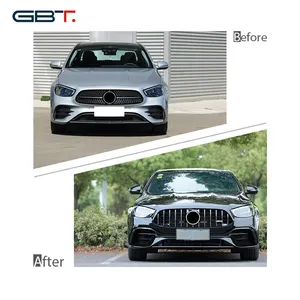 GBT Mercedes W213 Car Parts Accessories Grille Bumpers Upgrade Body Kit For Mercedes Benz E Class W213 Amg Bodykit Facelift