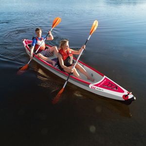 Kayak gonflable pliable pour 2 personnes PF Manufacture Factory, canoë de pêche avec pompe manuelle KX05 PF, vente en gros de kayaks pliables - Product Image 5