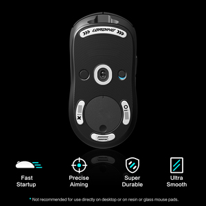 Gafas Patines de ratón para <span class=keywords><strong>Logitech</strong></span> <span class=keywords><strong>G</strong></span> <span class=keywords><strong>PRO</strong></span> Wireless Las pegatinas de pies de ratón más rápidas, suaves y duraderas - Product Image 5
