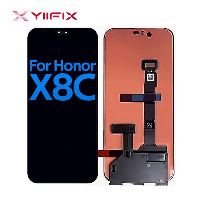 For Honor X8c Mobile Phone OLED Touch Screen Digitizer Replacement Part with 1 Year Warranty FHD Display Sapphire Hardness