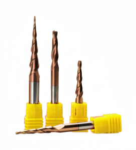 Factory Custom Carbide <strong>Tungsten</strong> CNC Router Bit Taper Ball Nose <strong>End</strong> <strong>Mill</strong> Spiral Milling Cutter for Woodworking - Product Image 1