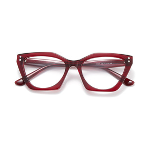 Montures de lunettes œil-de-chat Danyang 88027, monture complète en acrylique, tendance mode féminine - Product Image 1
