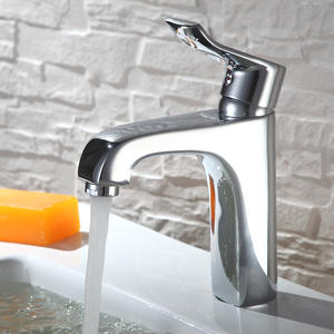 Grifo de lavabo moderno Chenlu Copper Emperor Duck Head de un solo orificio, montado en encimera, mezclador de agua fría y caliente - Product Image 1