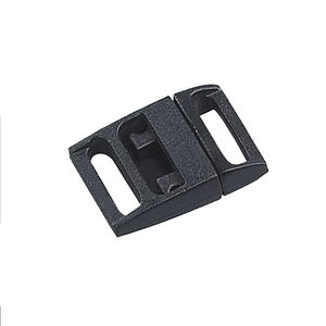 Boucle en plastique noir pour sac, lanière, <span class=keywords><strong>soutien</strong></span>-<span class=keywords><strong>gorge</strong></span>, fermoir de sécurité amovible, pour ceinture en plastique, accessoires - Product Image 3