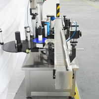 Automatischer Elektrisch Angetriebener Touchscreen-Etikettenapplikator mit Visueller Positionierung Selbstklebende Etikettiermaschine
