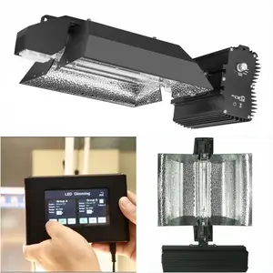 Longood produttore migliore qualità ETL CE 95% riflettente ALANOD 1000 w de hps hid apparecchi di 1000 watt coltiva la luce con 0-10 porta rj