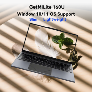 Getmi Lite 160U Intel I3แล็ปท็อปธุรกิจ6006U 15.6นิ้ว16GB RAM แป้นพิมพ์ภาษาอังกฤษไร้สาย WIFI 180องศา loptops สต็อก - Product Image 5