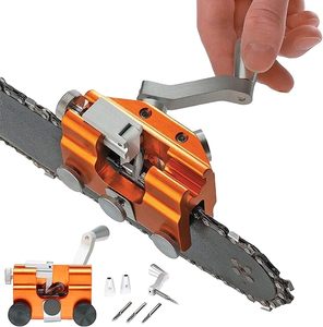 Dụng cụ mài cưa xích được làm bằng thép không gỉ và vật liệu hợp kim Bộ dụng cụ thủ công chế biến gỗ lâm nghiệp Dễ dàng mang theo - Product Image 1