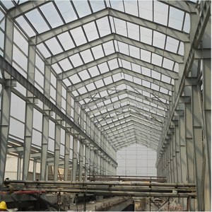 โกดังสำเร็จรูป โรงยิมกีฬา โครงสร้างเหล็ก อาคารเหล็ก ยี่ห้อ ESSAR เกรด S355/Q235/Q345 แบบเบา - Product Image 5