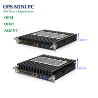 Computadora OPS para Pizarra Inteligente, I5 4ta Generación, 4160 4430 4460, 6 Puertos USB, 1 Puerto Tipo-C, RAM DDR4/DDR5 3200Mhz/NVME