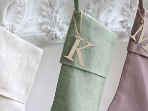 <span class=keywords><strong>Bas</strong></span> de Noël en lin unisexe à motif imprimable <span class=keywords><strong>scandinave</strong></span> minimaliste personnalisé en gros - Product Image 4