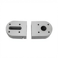 Supports de fixation de profilés en alliage d'aluminium HD 4080 pour courroies transporteuses, accessoires de roulements, tête de tambour, coupe de queue de machine, plat