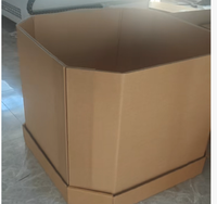 Scatole in Carta Kraft Personalizzate per Materie Prime Chimiche in Particelle di Plastica, Scatole in Cartone a Sette Strati Extra Resistenti