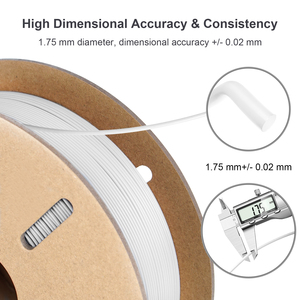 Nextshapes không có ống chỉ máy in 3D <span class=keywords><strong>Filament</strong></span> trong suốt màu trắng nhanh chóng rối miễn phí OEM/ODM 20 kg CuộN 1.75mm PETG <span class=keywords><strong>Filament</strong></span> - Product Image 3