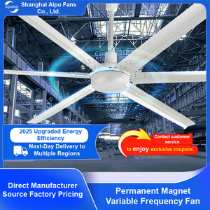 Quạt trần công nghiệp cỡ lớn, thiết kế hiện đại, giá tốt nhất, 120 inch (10 feet), gắn trần, động cơ điện BLDC Hvls - Product Image 6