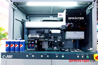SPRINTER C-380 360 UV tetes tinggi Printer silinder Ricoh G5i untuk botol air dapat Jar besar