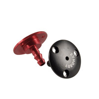 Conector de Manguera de Doble Conexión con Brida de 20 mm de Aleación de Aluminio ZYHOBBY para Ventilación del Fuselaje de Aviones RC