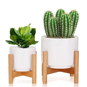 Factory Direct Sales Bamboo Wooden Plant Stand Display Stand Flower Stand for Indoor Plants