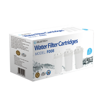 Cartouche de filtre à eau Bluetech F008 certifiée NSF IER UF, élimine le chlore et les métaux lourds, purificateur d'eau domestique