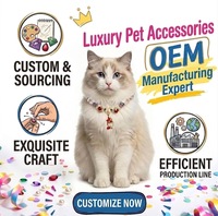 Collier pour chat avec pierres brillantes, accessoire de luxe pour animaux de compagnie, collier à perles de cristal pour chat, convient à tous les chats, taille réglable