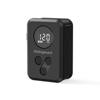 Pompe à vélo miniature étanche, gonflage rapide, 120 PSI, pompe à air électrique portable avec valve Presta et Schrader