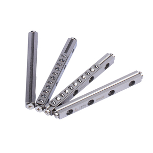 <span class=keywords><strong>Rail</strong></span> de guidage linéaire de <span class=keywords><strong>guide</strong></span> à rouleaux croisés en acier CNC de haute précision roulements linéaires de haute précision en gros - Product Image 2