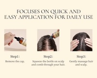 Huile de croissance des cheveux OEM, huile essentielle hydratante pour cheveux, nourrit et adoucit en douceur les cheveux, massage du cuir chevelu, utilisation externe, huile essentielle