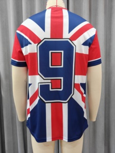 Maillots de football personnalisés, uniformes de football, service OEM pour équipes, découpe automatisée, sublimation, t-shirt F05 - Product Image 6