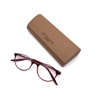 Étui rigide unisexe pour lunettes de vue et de soleil avec logo personnalisé – Rangement optique
